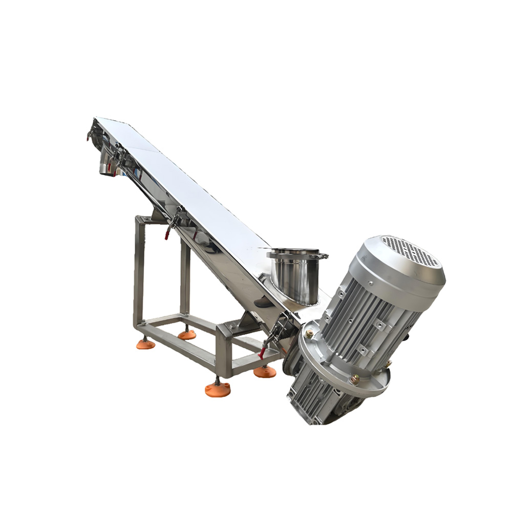 U型螺旋上料机 不锈钢螺旋上料机 倾斜螺旋输送机