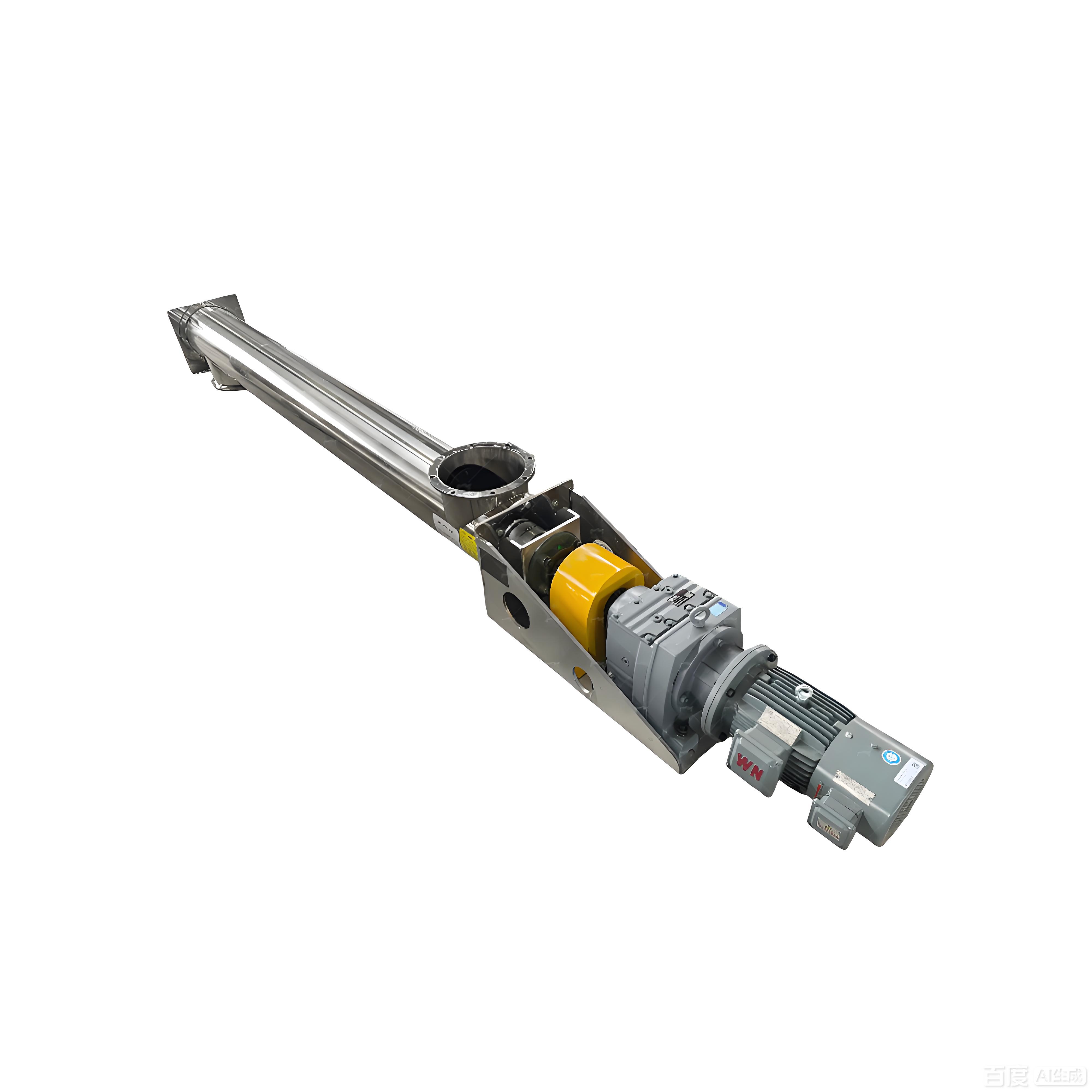 食品化工医药专用管式螺旋输送机 304/316不锈钢材质 耐腐蚀耐高温 食品级/防爆设计